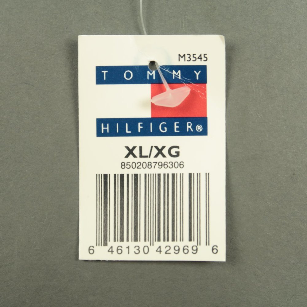 Vintage 1990s Tommy Hilfiger Velour Long Sleeeve Pullover in Green Size XL - Picture 5 of 8